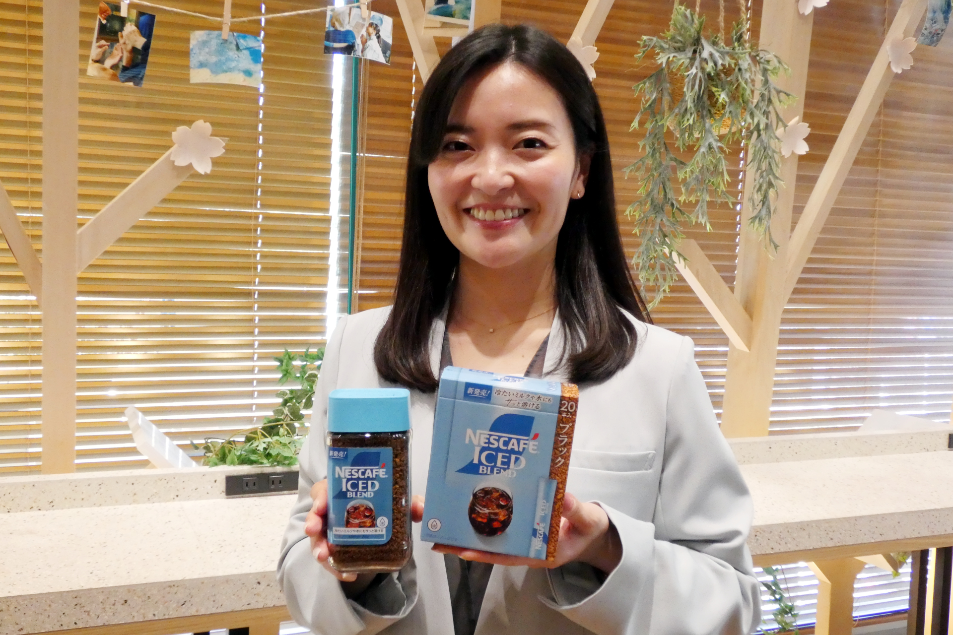 ネスレ日本 飲料事業本部 レギュラーソリュブルコーヒー＆システムビジネス部の尾崎由唯氏