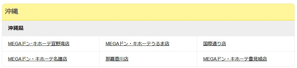 「ドラえもん」アイテムを販売するドン・キホーテ店舗リスト