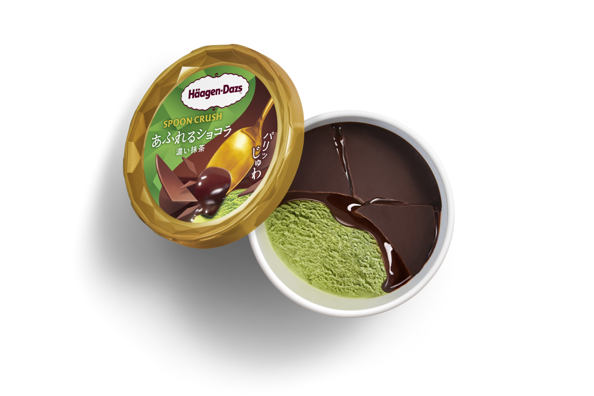 あふれるショコラ 濃い抹茶