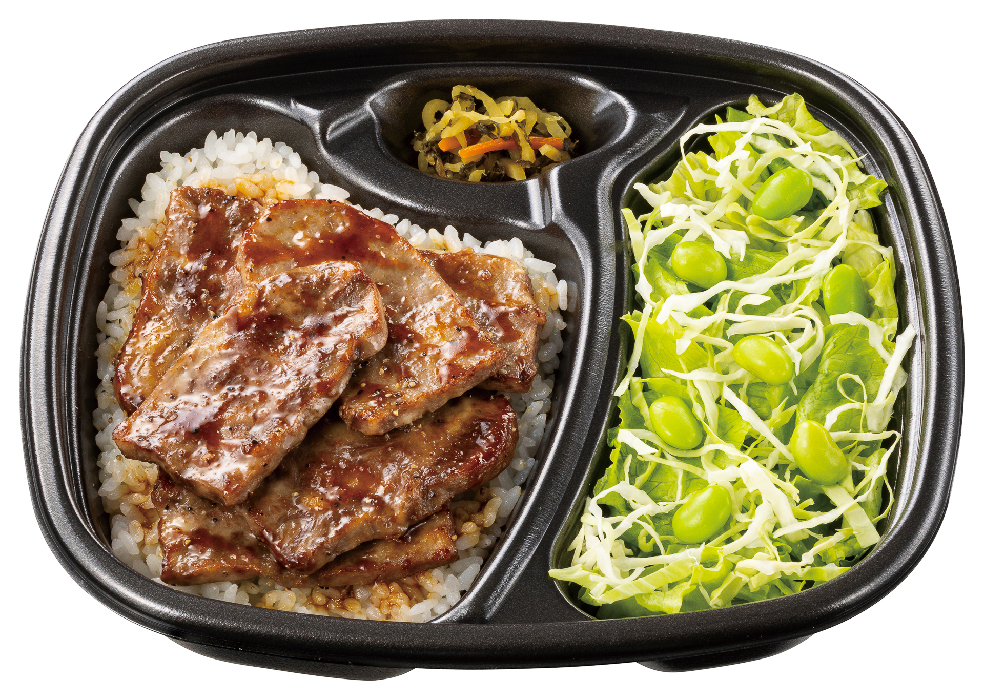 「サラダ＆ビーフカットステーキコンボ」（980円）