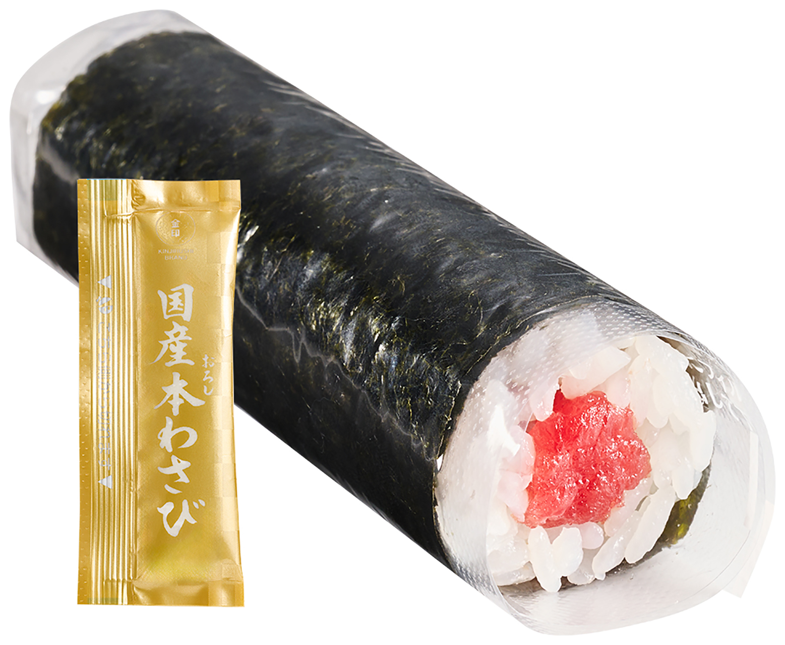 「国産わさびで食べる本鮪中落ち手巻」（400円～）
