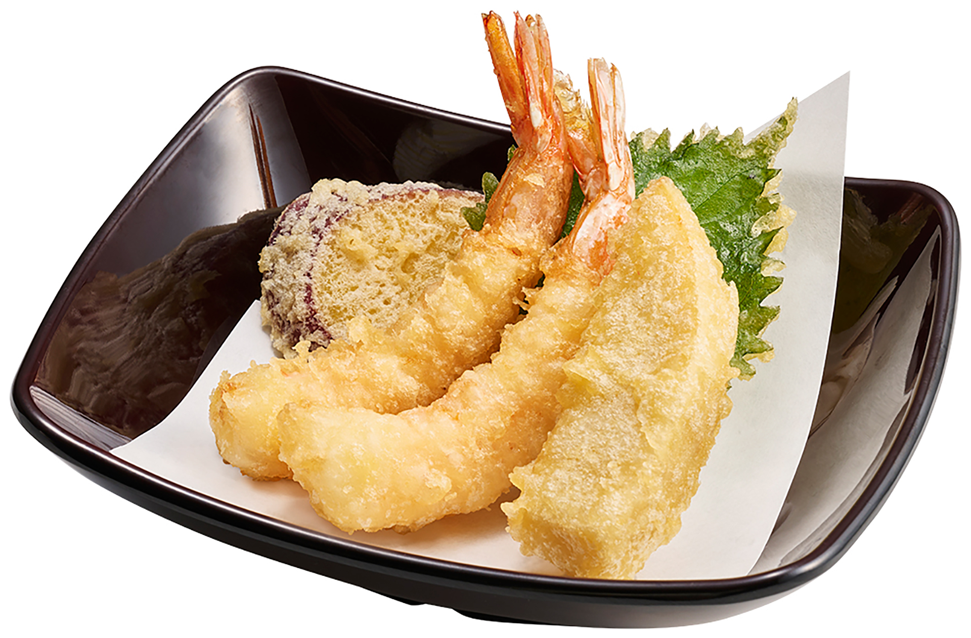 「春の山海の幸 天ぷら盛り（えび天）」（420円～）