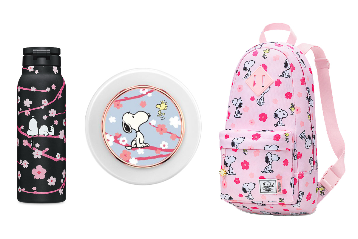 Apple「スヌーピーと桜のコラボコレクション」