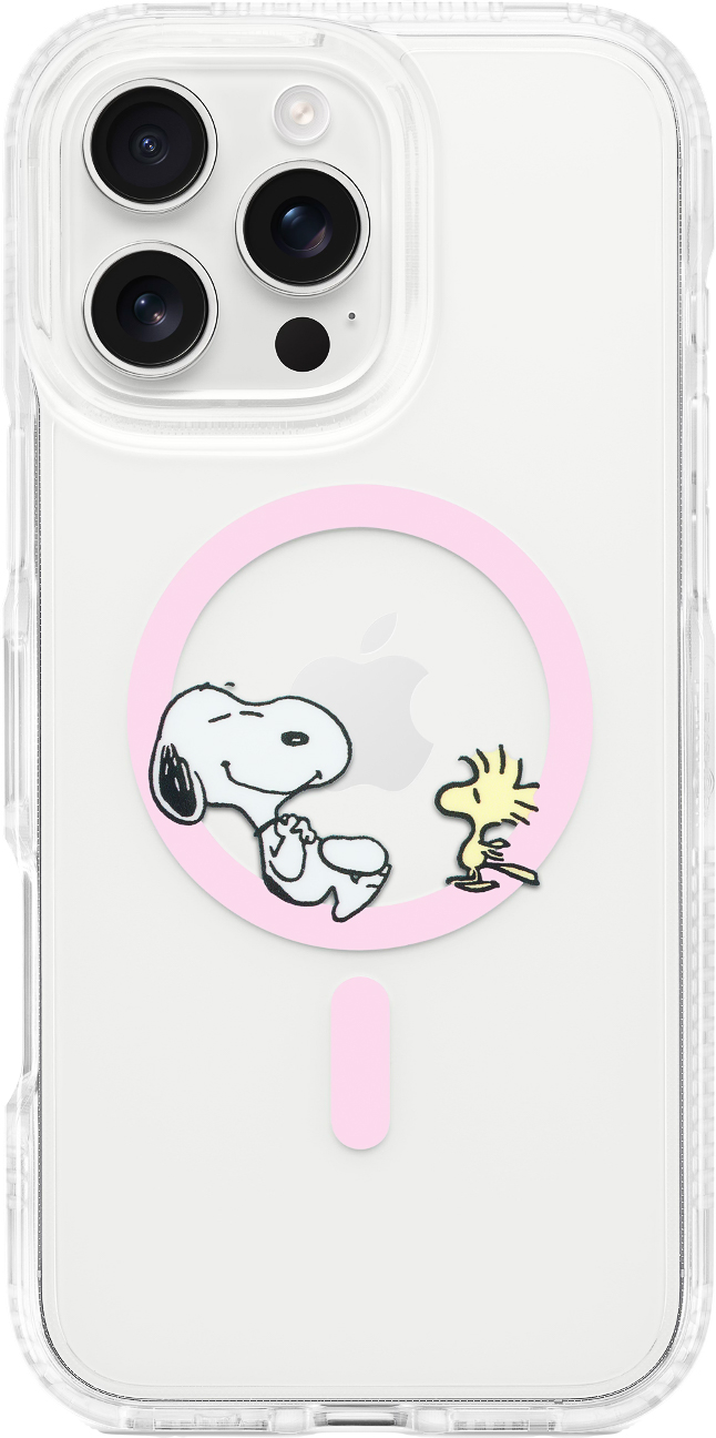 「Tech21 FlexQuartz for iPhone 16（MagSafe対応）- スヌーピーチェリーブロッサム」（8800円）