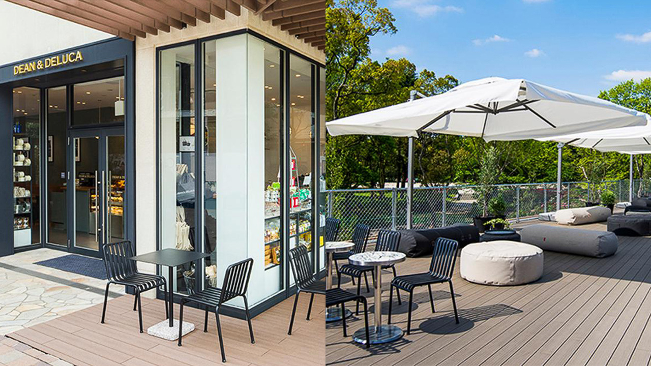 ドッグフレンドリーなDEAN & DELUCA店舗