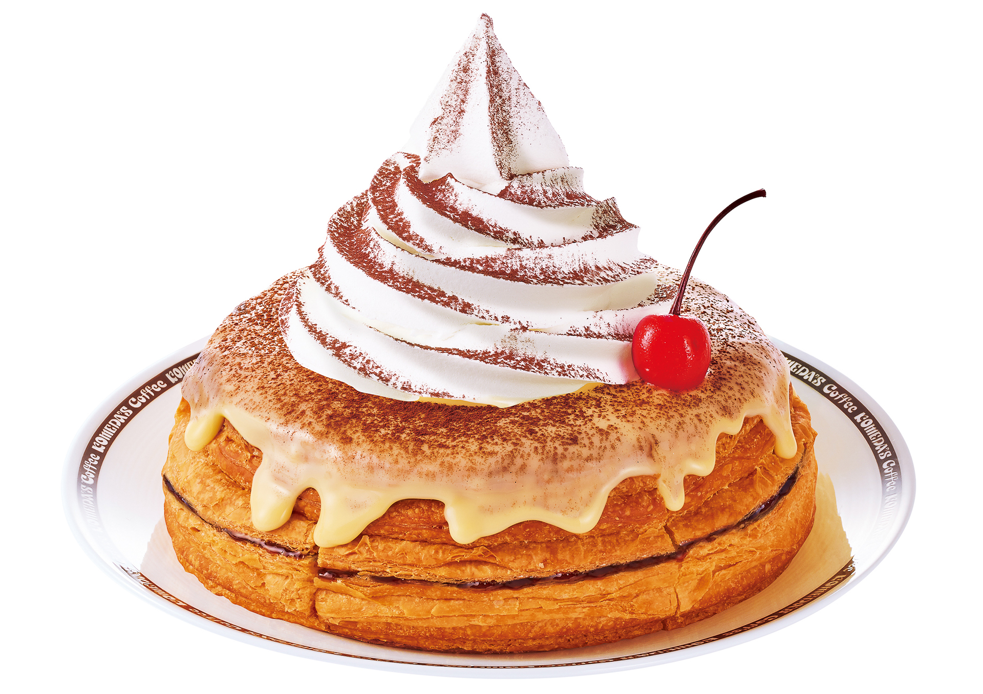 コメダ珈琲店「シロノワール ティラミスプリン」