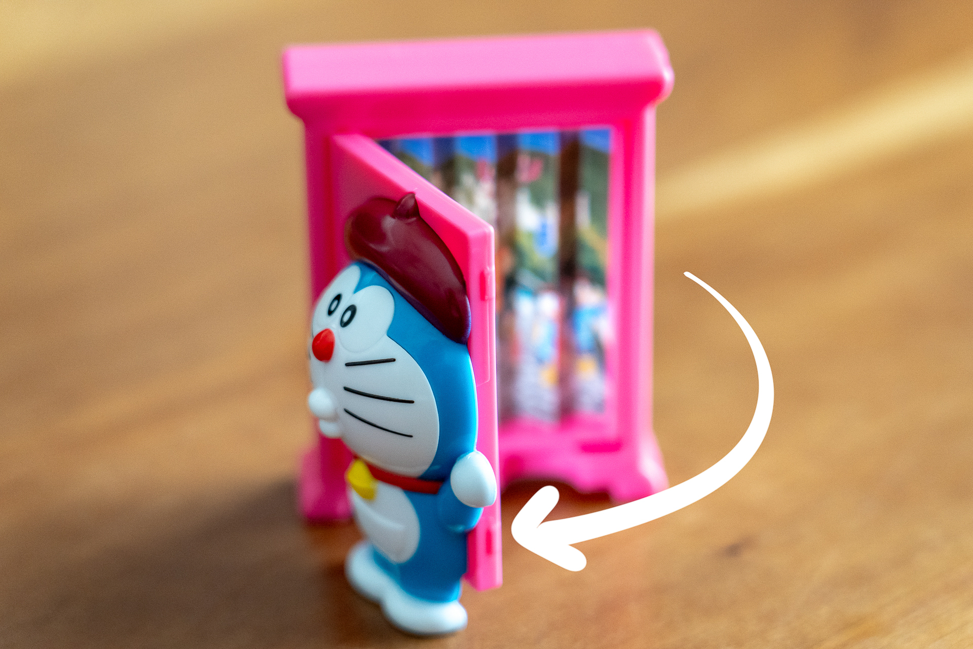 ドアを開く