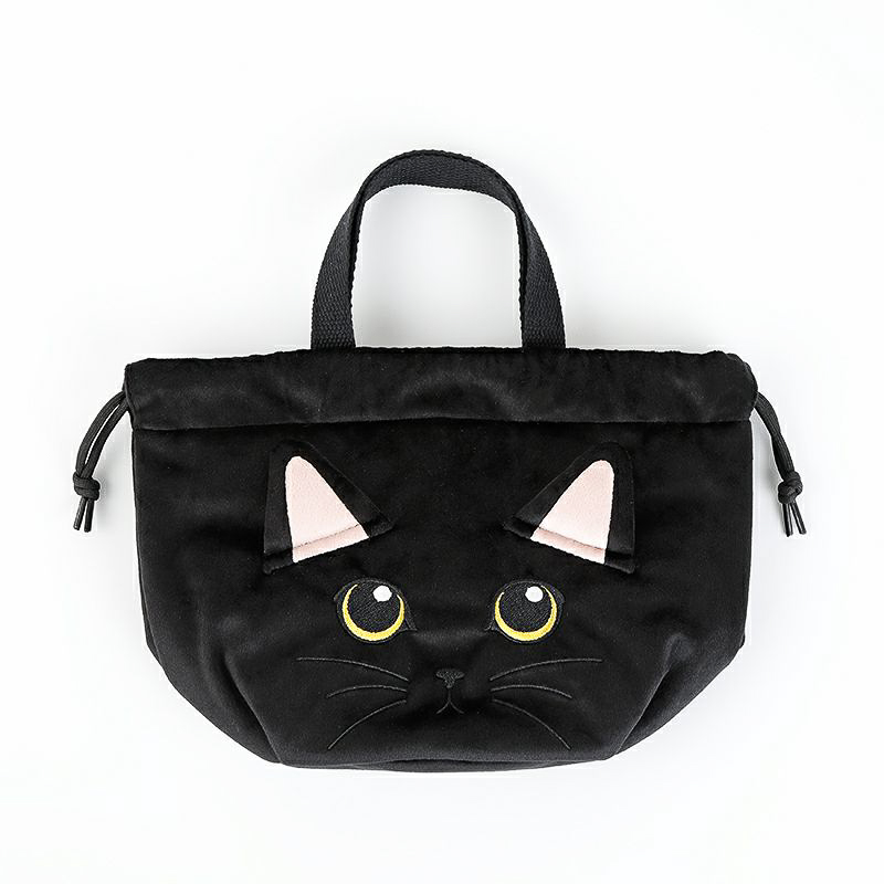 紀ノ国屋 保冷巾着 黒猫