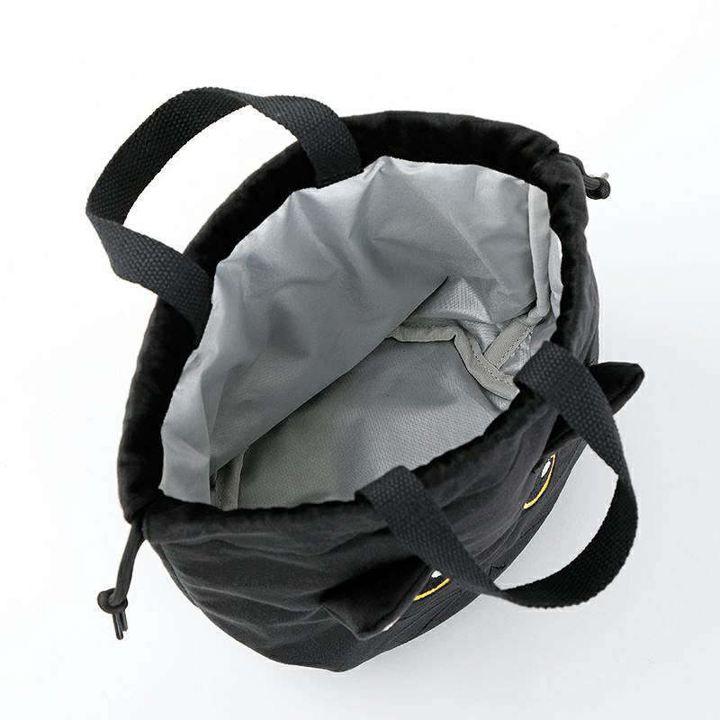 紀ノ国屋 保冷巾着 黒猫