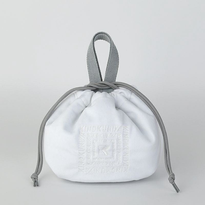 紀ノ国屋 保冷巾着 白猫（公式オンラインストア限定販売）