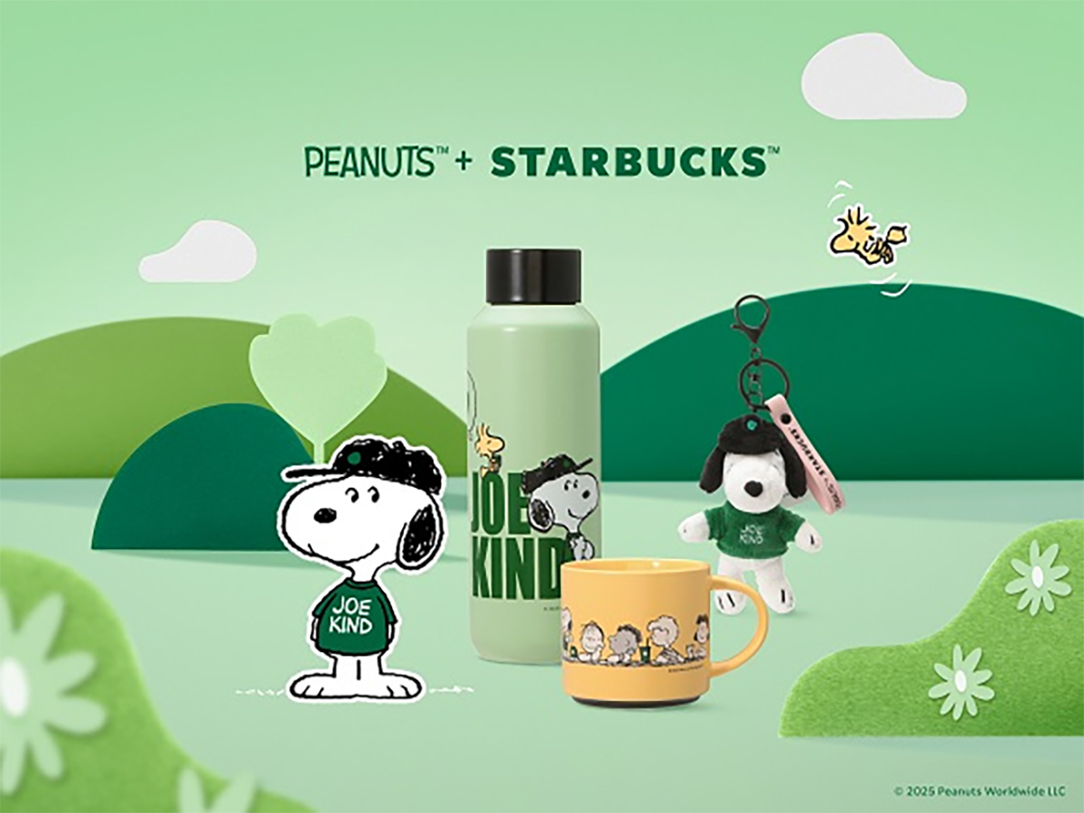 PEANUTS＋スターバックス、日本限定グッズなど発売