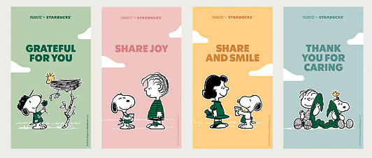 ロイヤルティ プログラム「Starbucks Rewards（スターバックス リワード）」会員を対象に、「ジョー カインド スヌーピー　キャラメル チョコレート オーツミルク フラペチーノ」を3月24日に先行販売