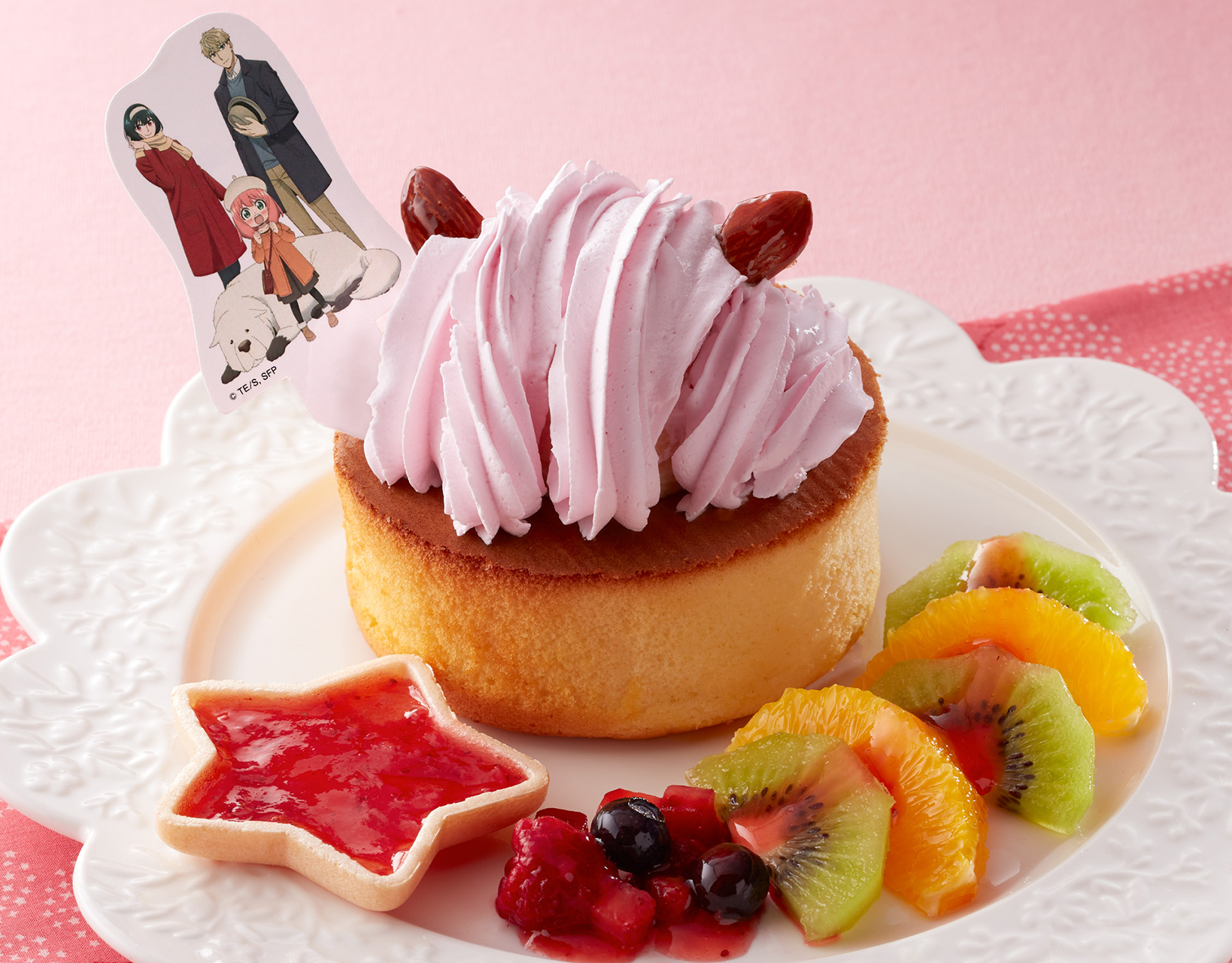 アーニャのわくわくパンケーキプレート