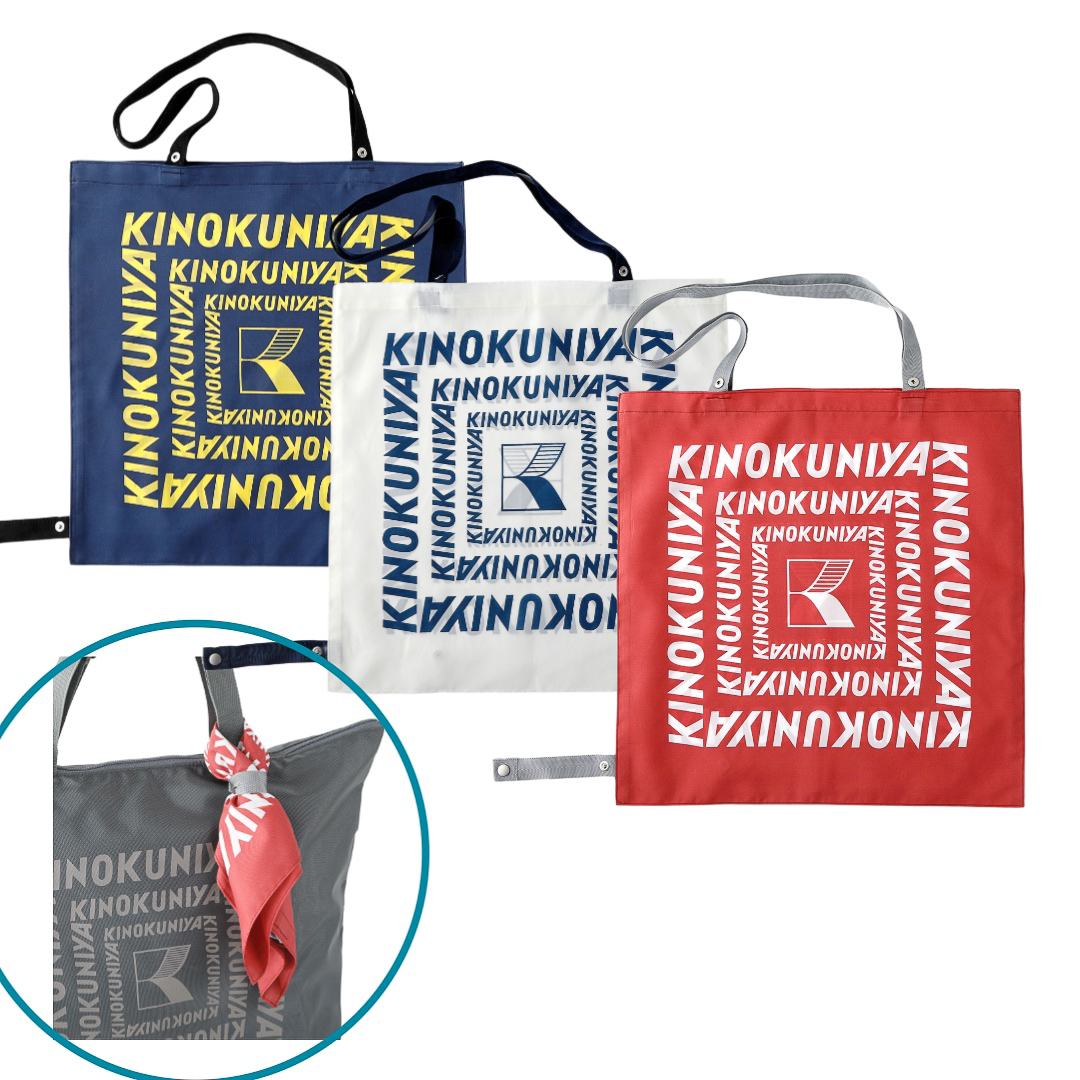 紀ノ国屋×フェリシモ スカーフエコバッグ