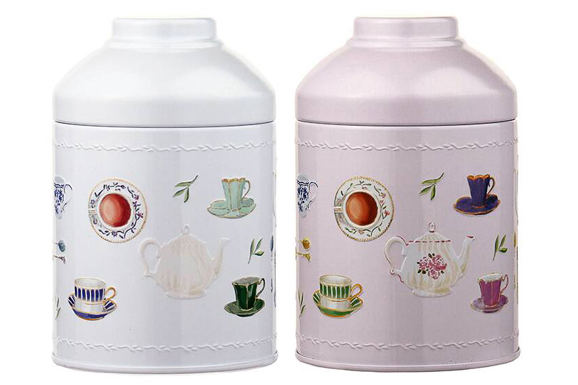 カルディコーヒーファーム「紅茶クッキー缶」と「ラズベリークッキー缶」