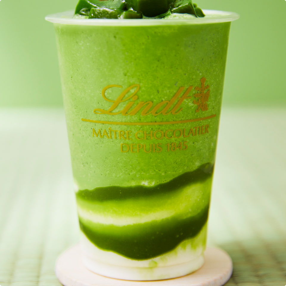 抹茶 リンツ、抹茶の最上位クラス「90号」を贅沢に使った「濃い 天空の抹茶