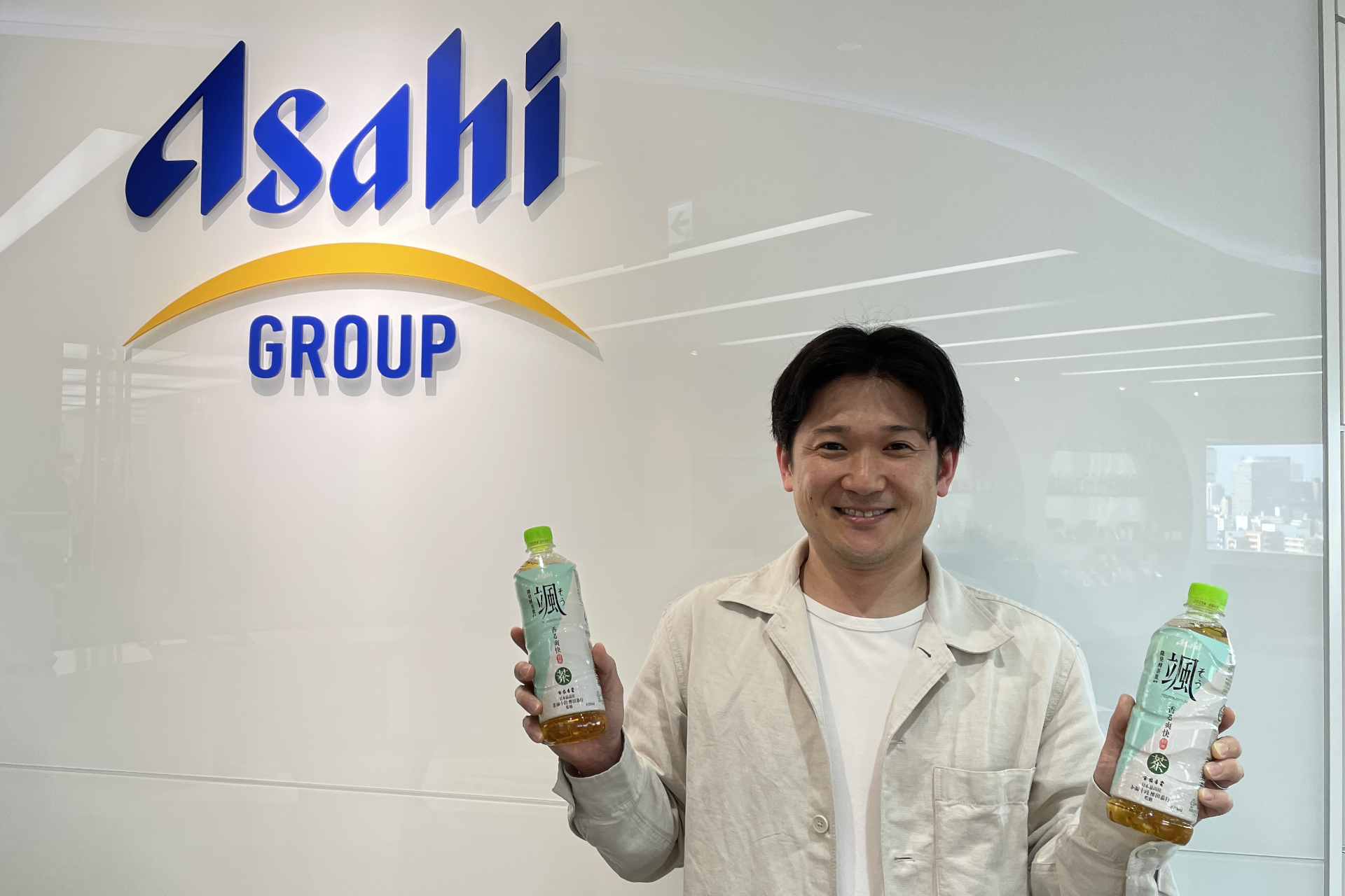 アサヒ飲料 マーケティング二部 無糖茶グループの山田謙太氏