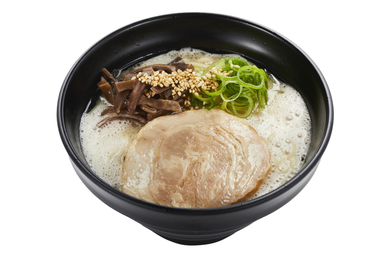 「博多一双監修 博多豚骨カプチーノ風ラーメン」（540円～）