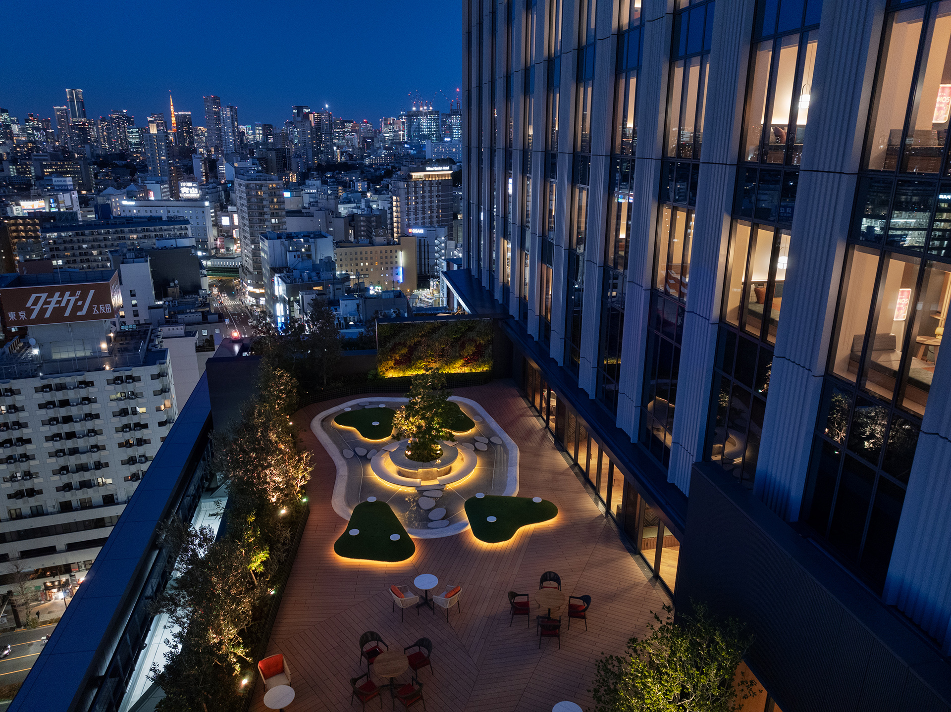 普段の空中庭園