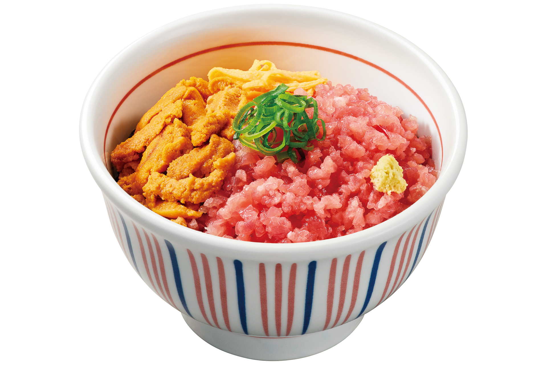 なか卯「ウニまぐろ丼」（特盛 1990円）