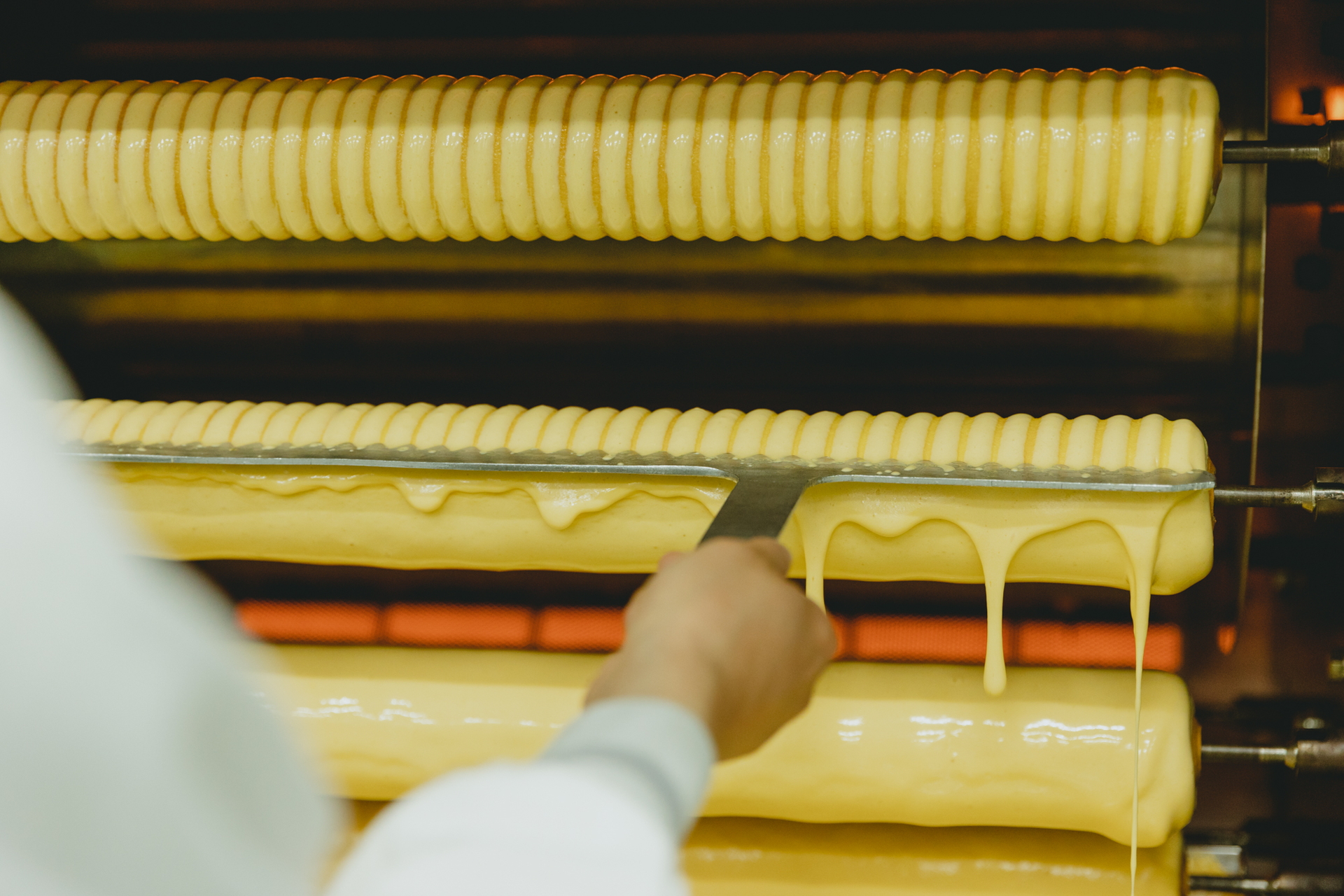 職人がていねいに焼き上げたバウムクーヘン