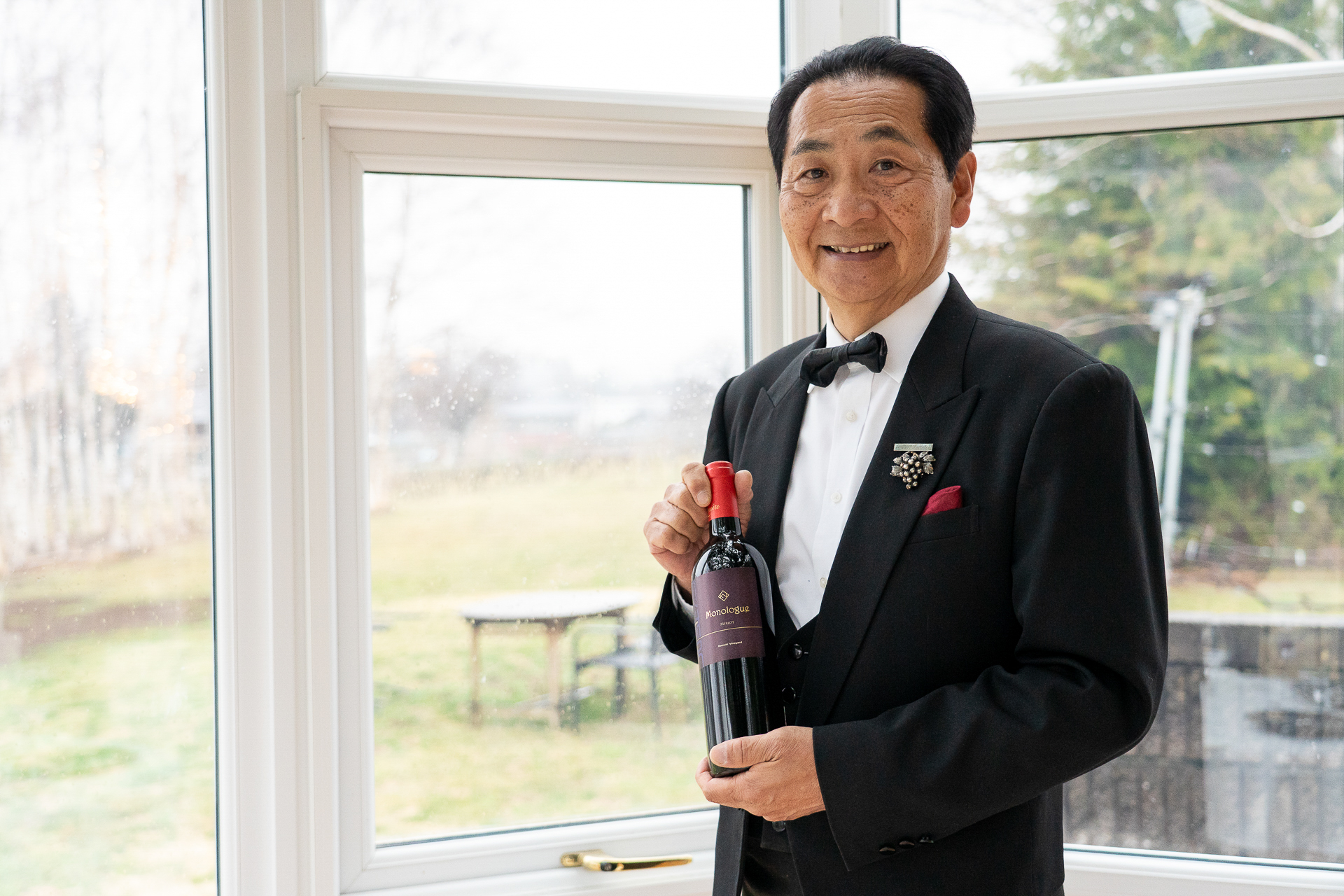 東京や大阪のホテルで長年ソムリエとして勤務していた経歴を持つ小牧康伸さん