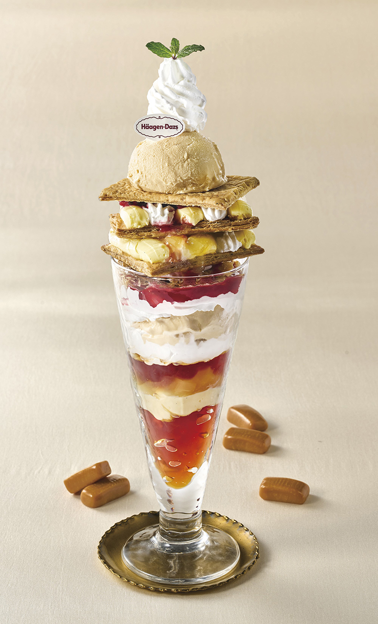 ハーゲンダッツと紅茶のジョナパフェDX（デラックス）