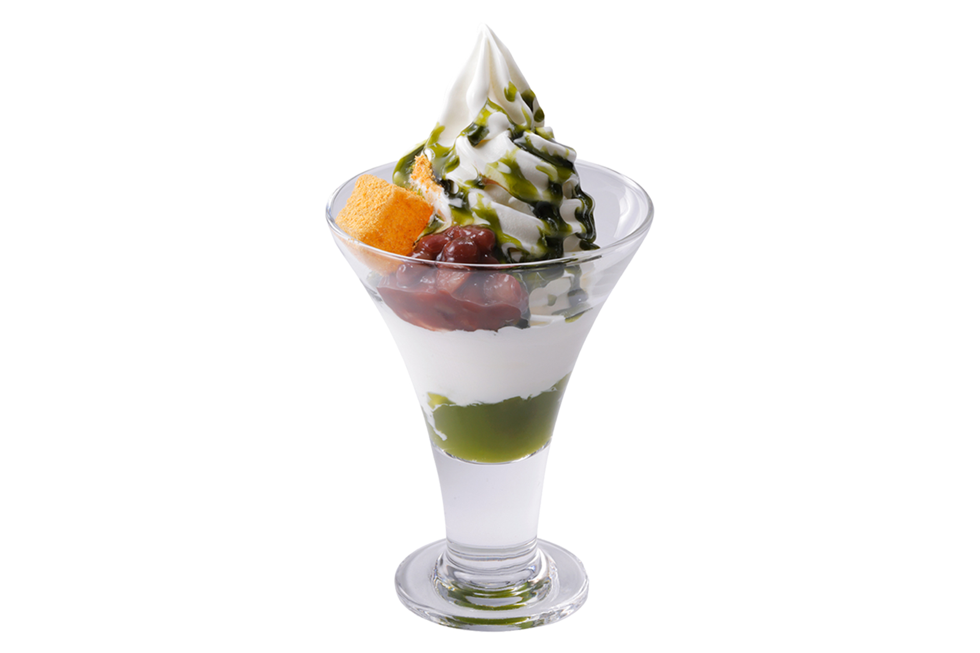 抹茶サンデー（490円）