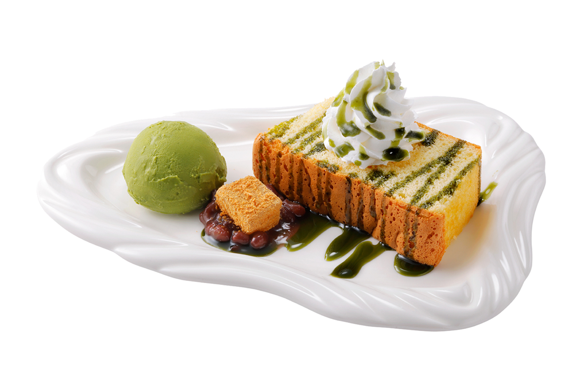 抹茶シフォン（690円）