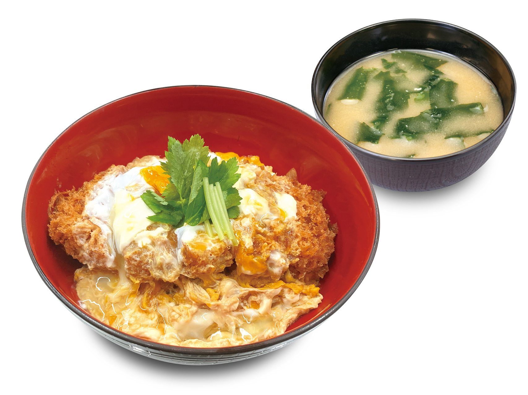 「厚切りロースかつ丼」（1010円）