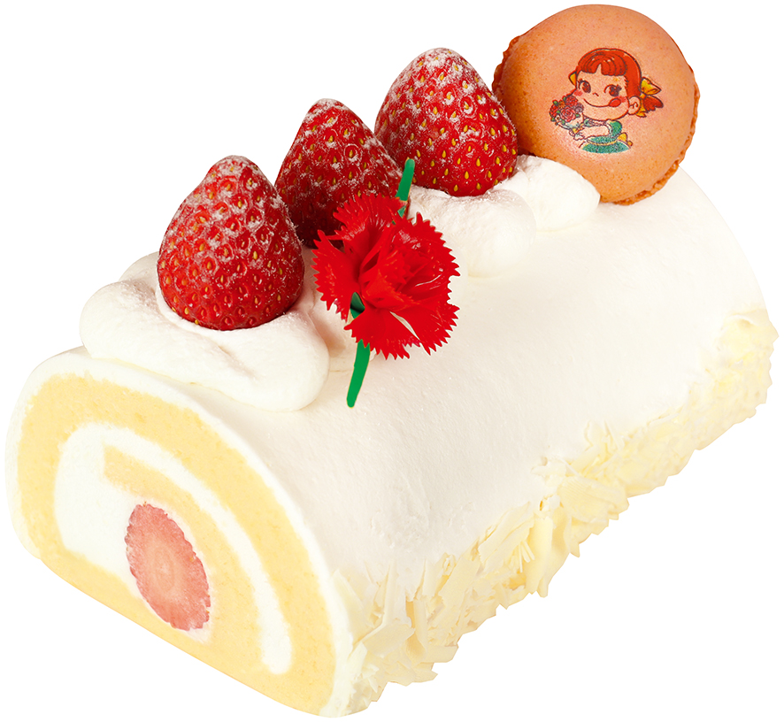 「苺のロールケーキ」（2484円）