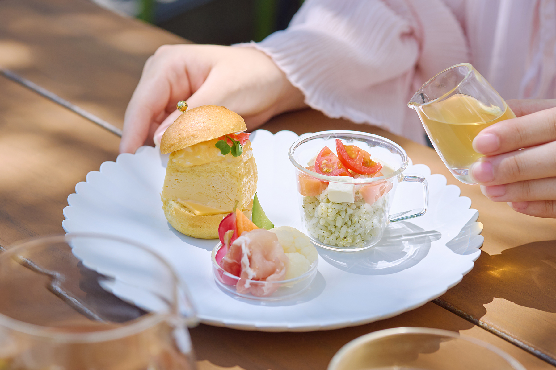 だしを感じられるセイボリー