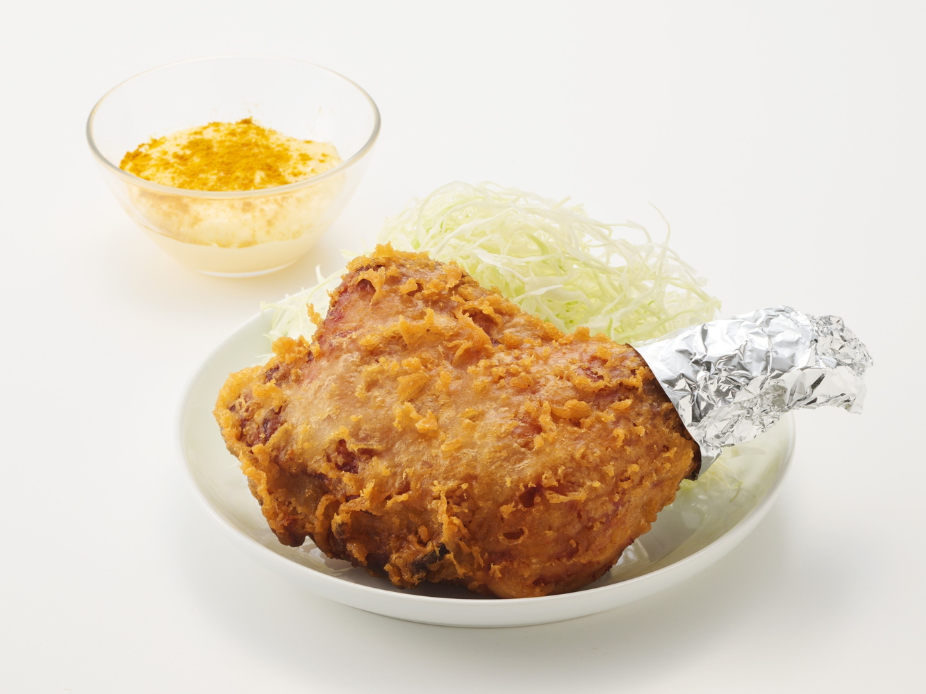 「がぶり！骨付き唐揚～湯乃泉オリジナルスパイスとマヨ付～」（900円）