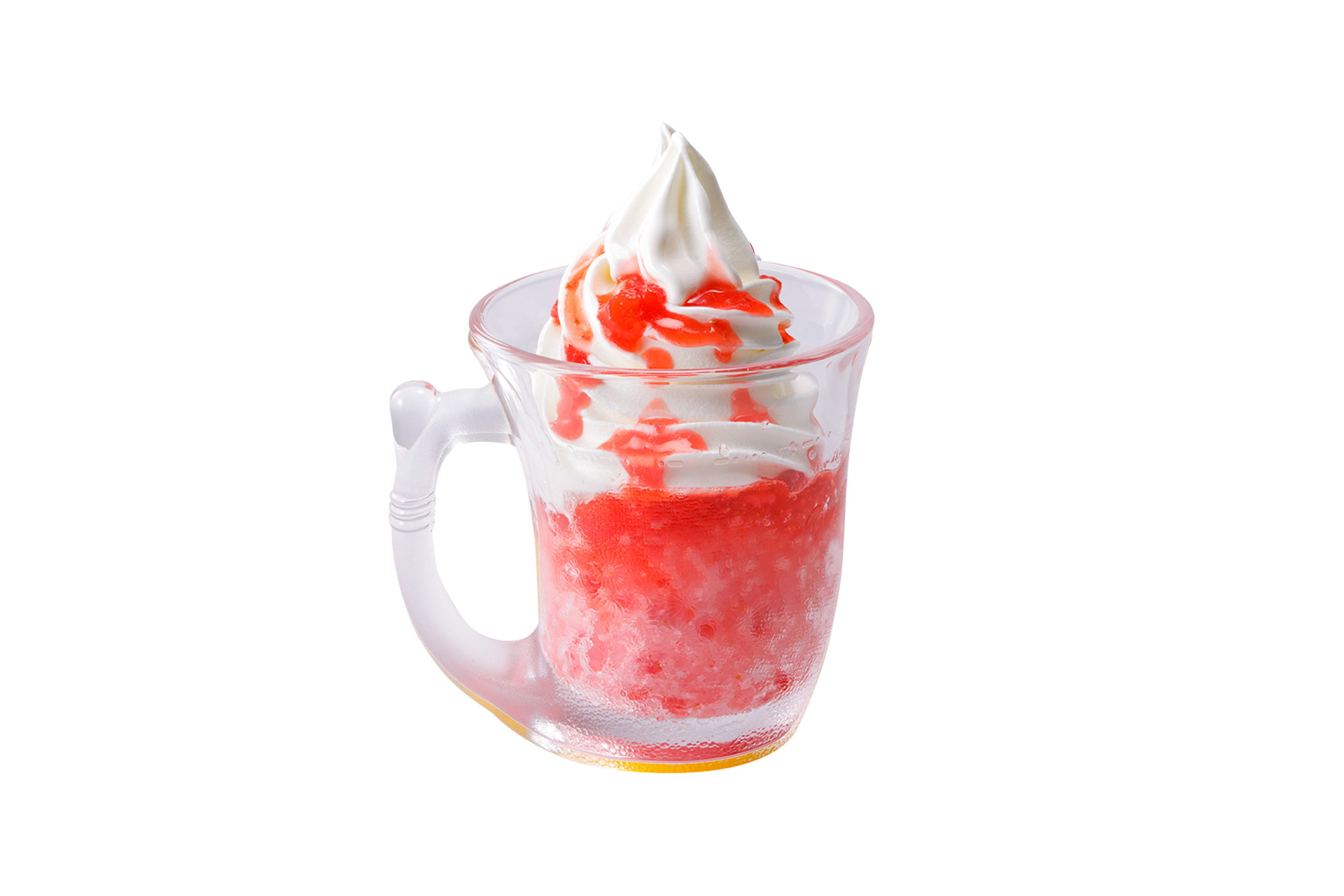 ドンキーイチゴ雪氷（690円）