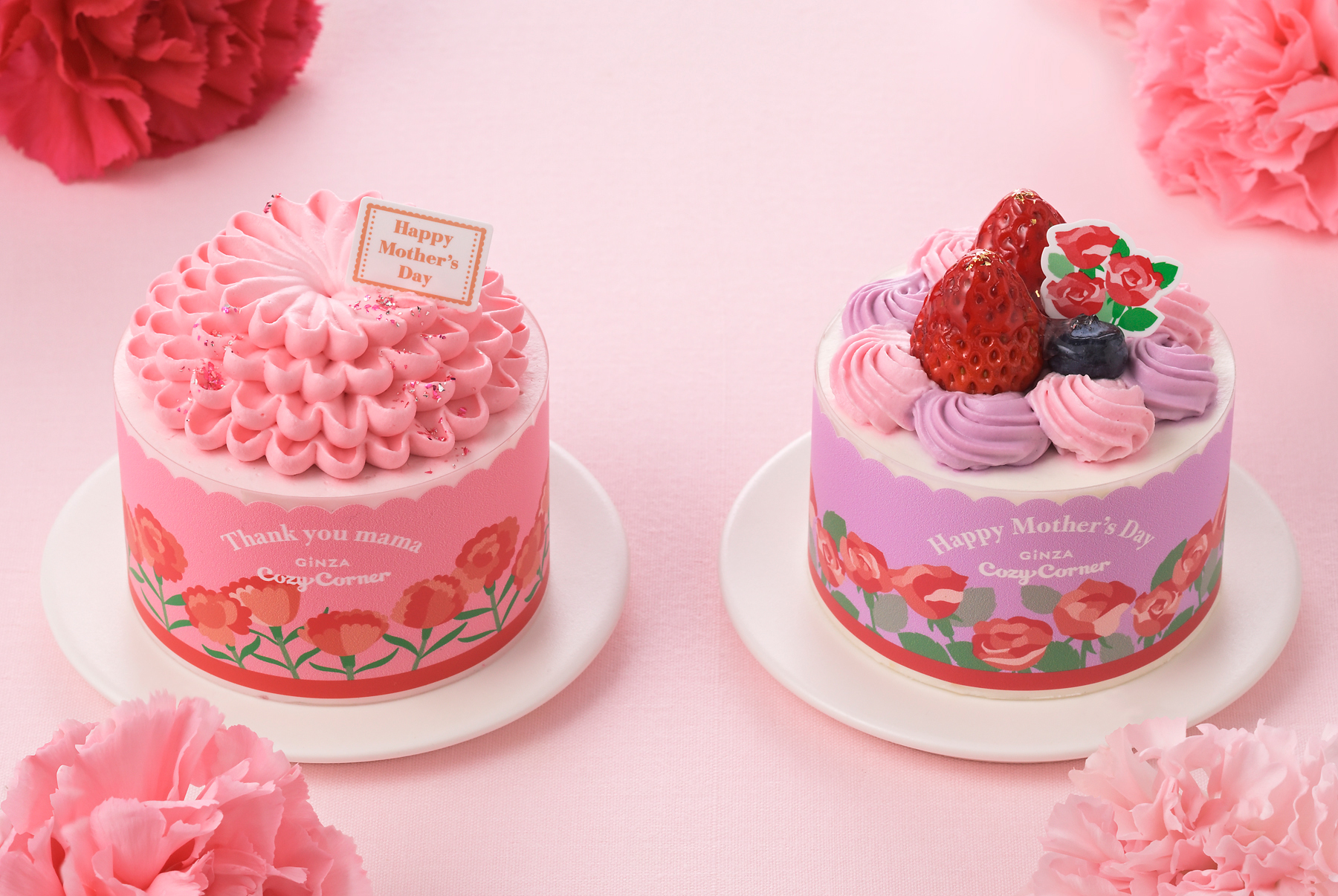 銀座コージーコーナー「母の日」限定ケーキ