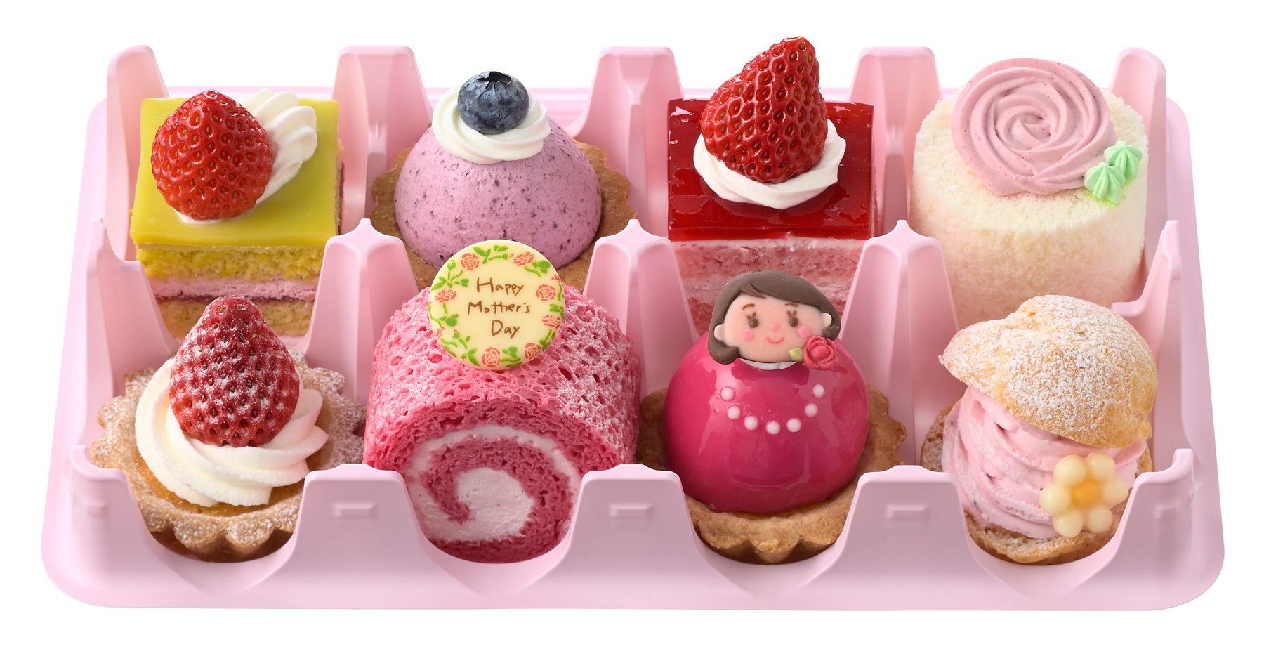 8種類のベリーケーキ