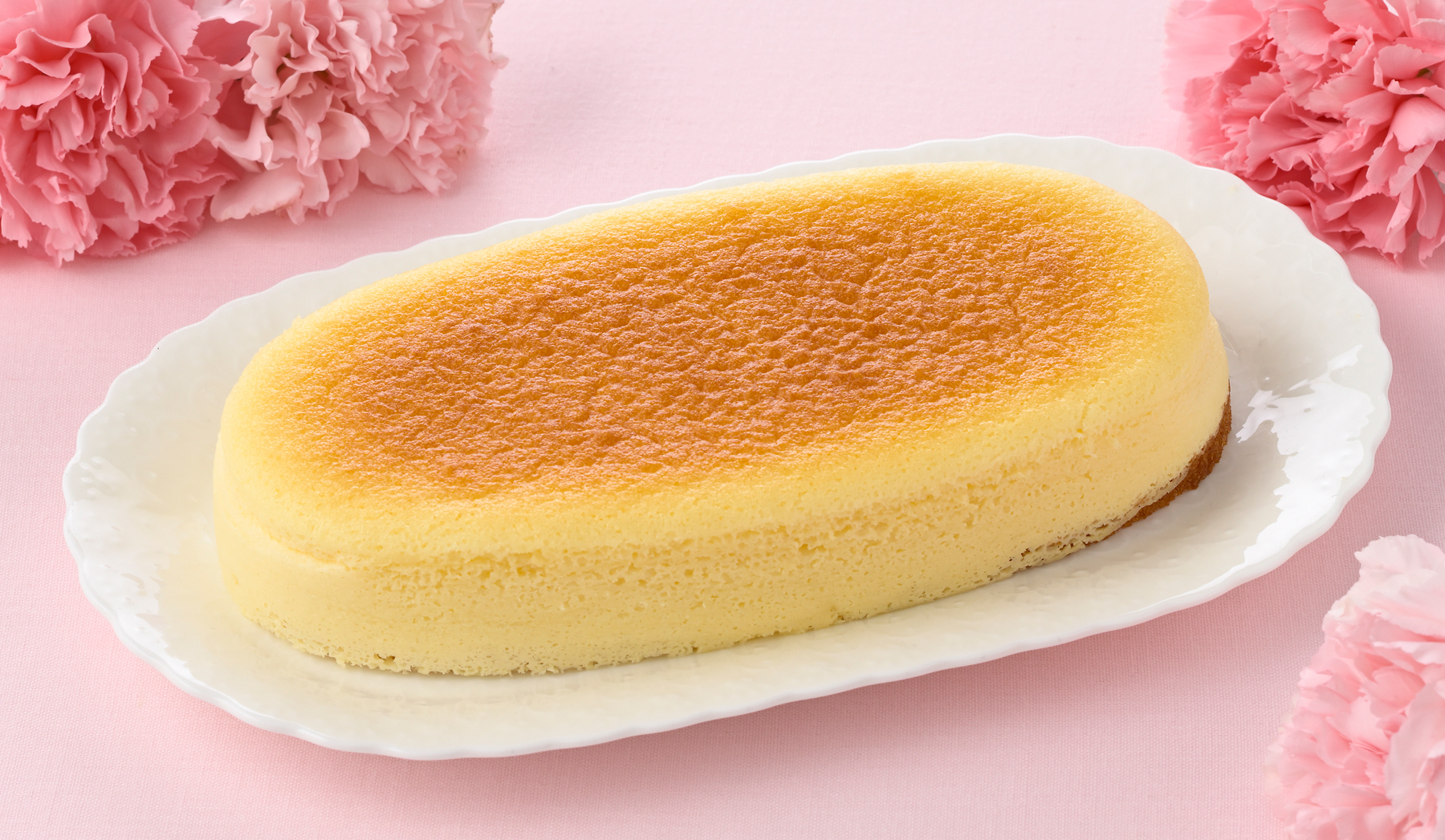 母の日チーズスフレ