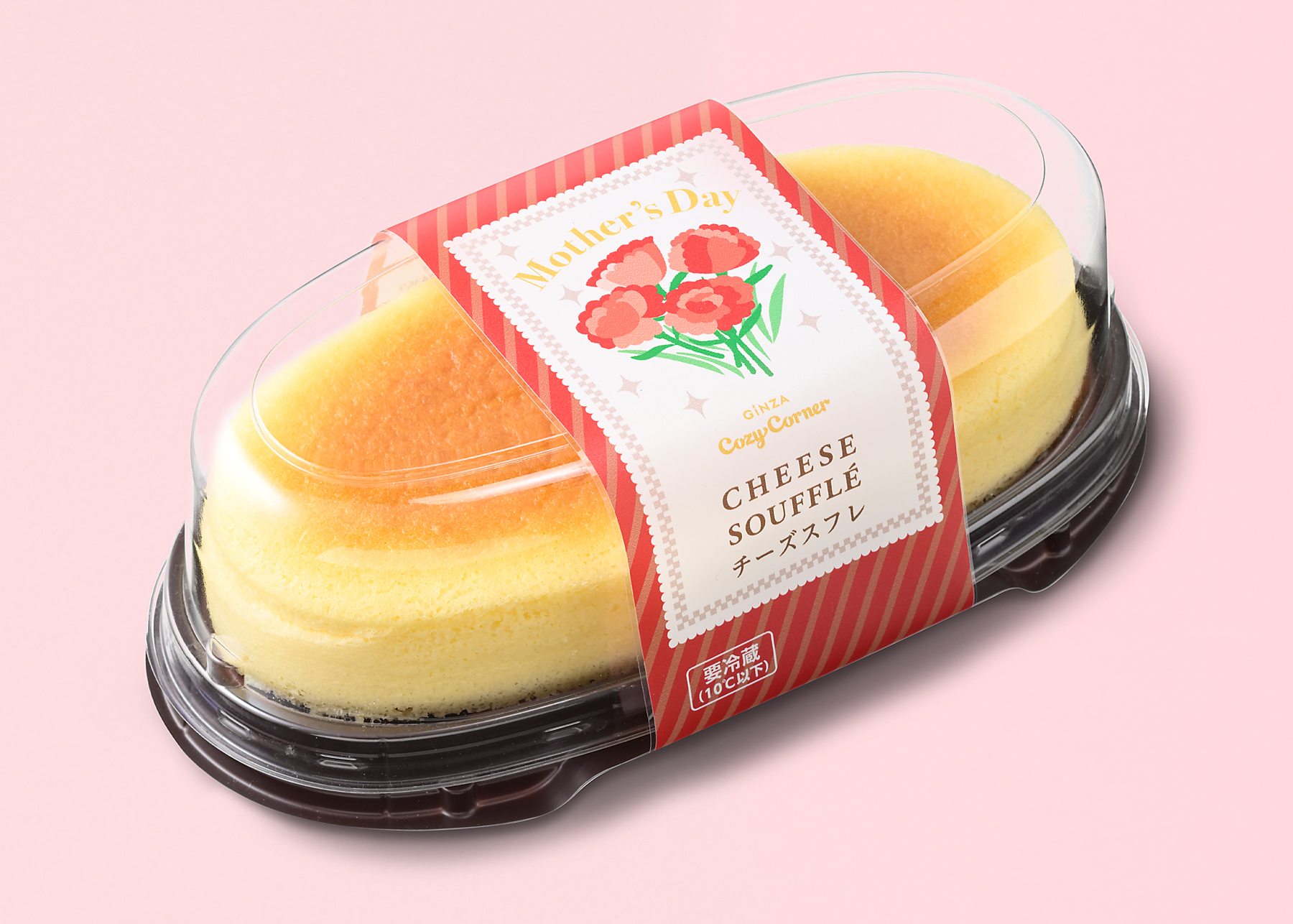 母の日チーズスフレ