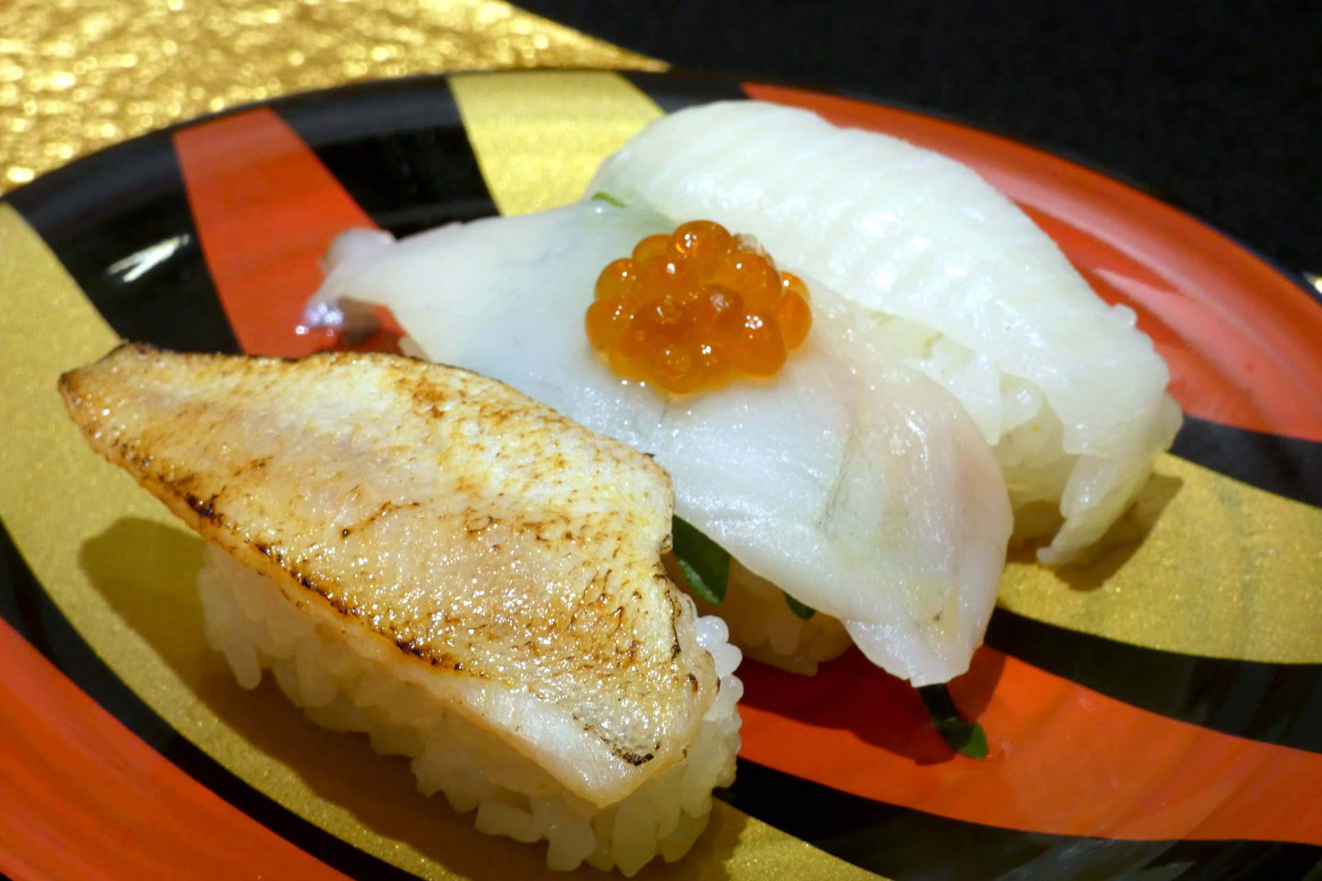 3種の白身魚食べ比べ