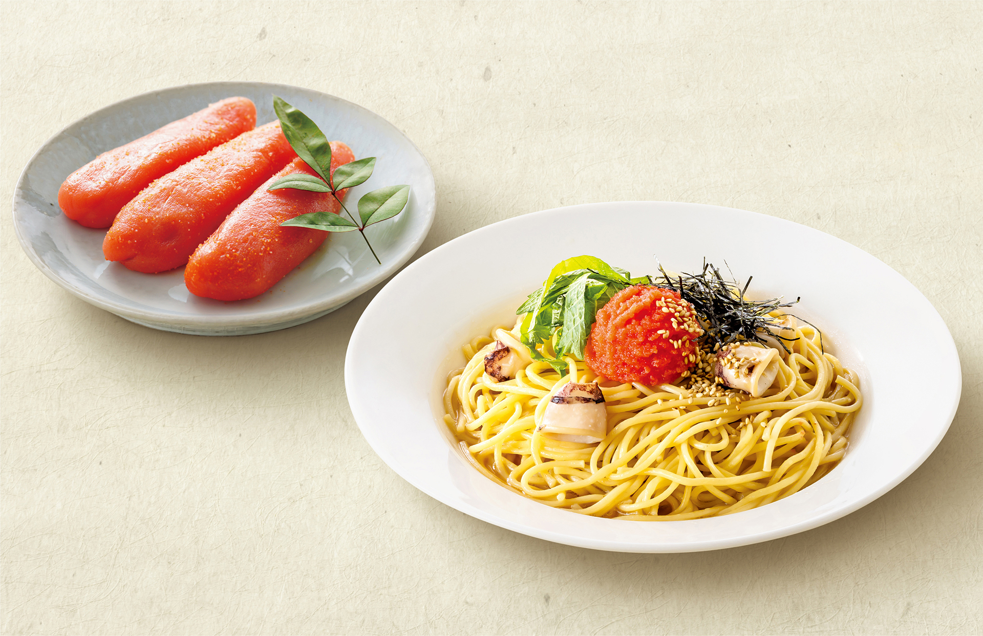 サンマルクカフェ「ヤリイカと明太子の和風パスタ」