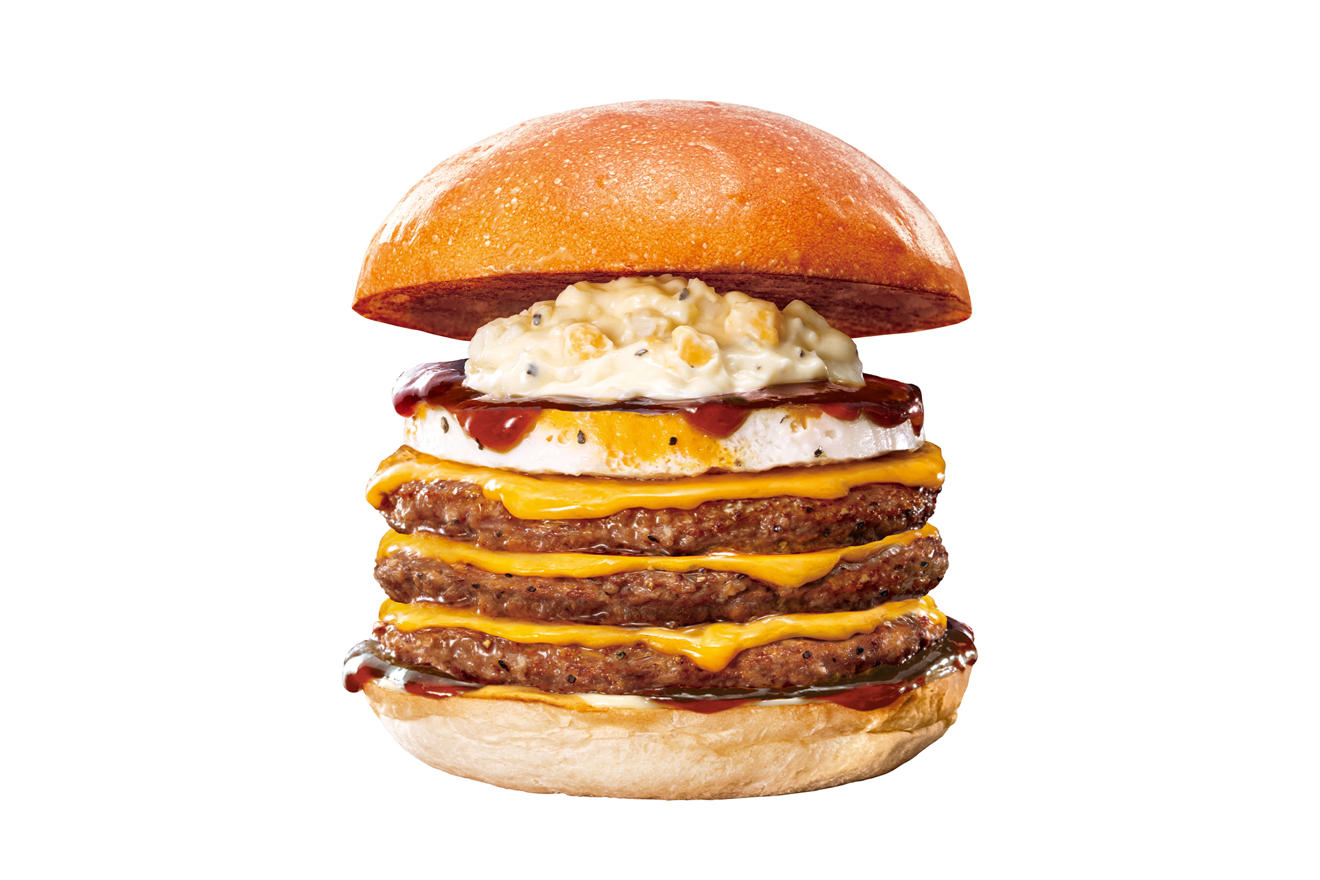 ロッテリア「キング タルてり絶品チーズバーガー」