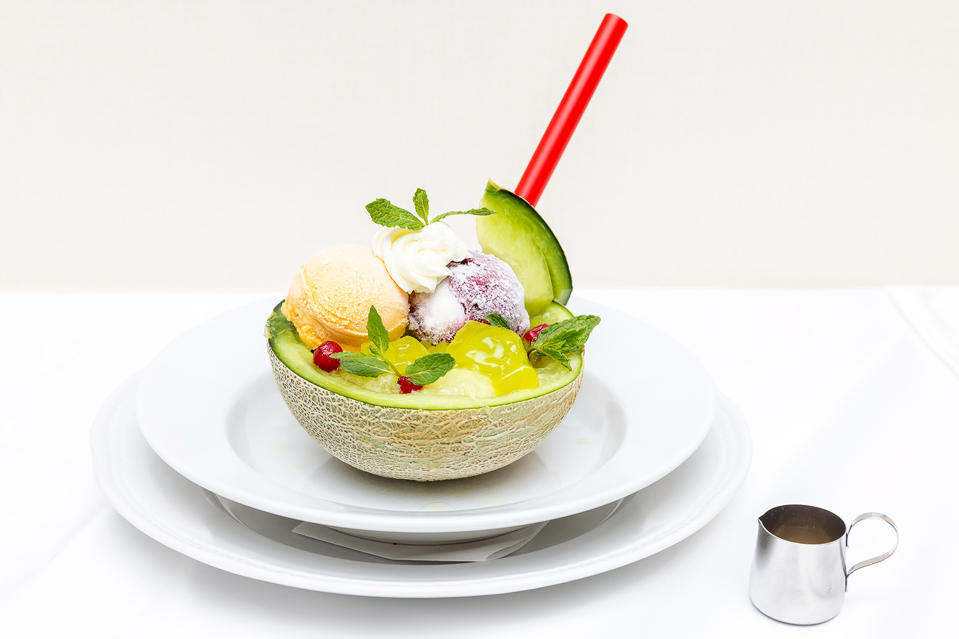 ロイヤルホスト「Fresh Melon Dessert」