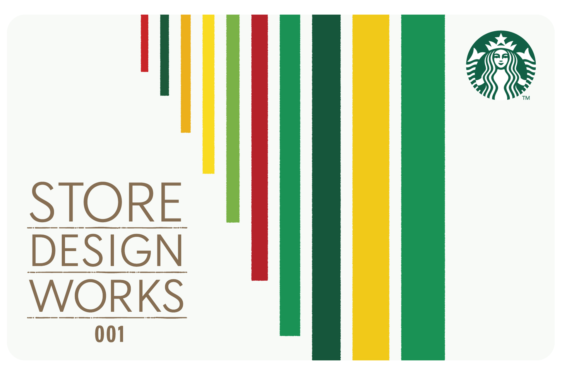 表紙デザインのデジタル スターバックス カード