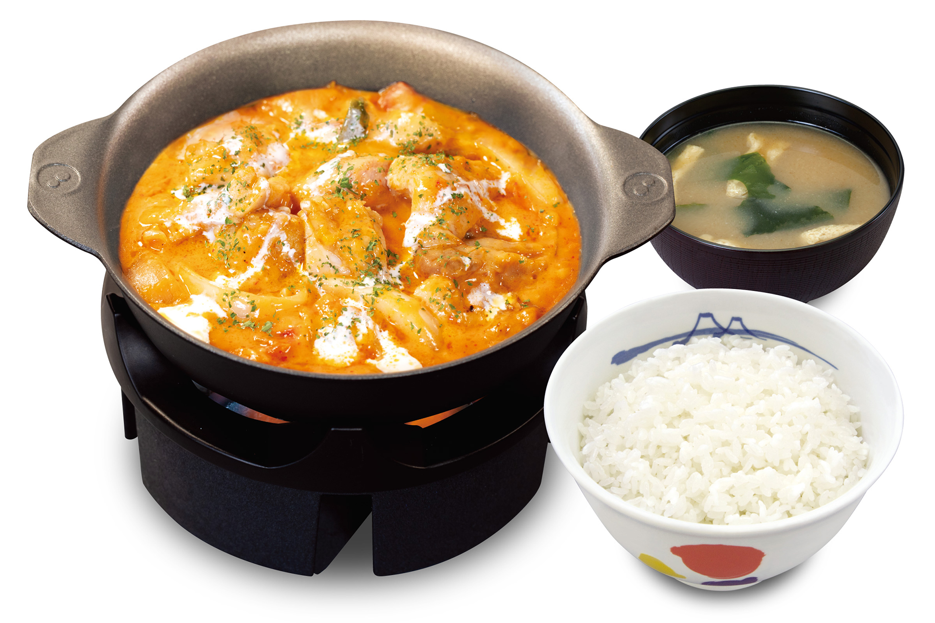 松屋「ロゼクリームチキン」