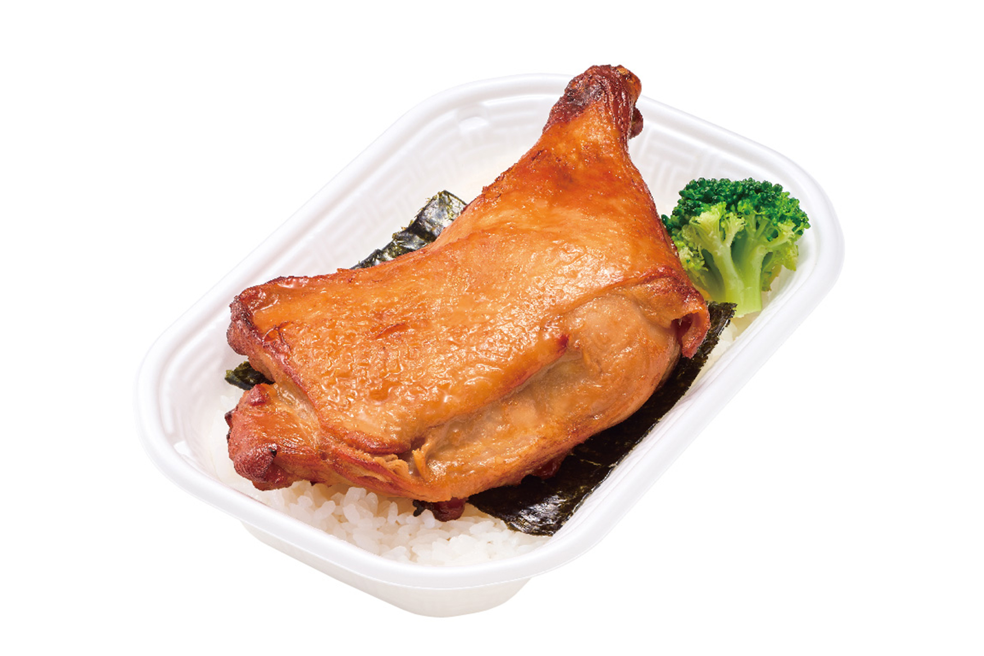 ほっかローストチキン ライス付（680円）