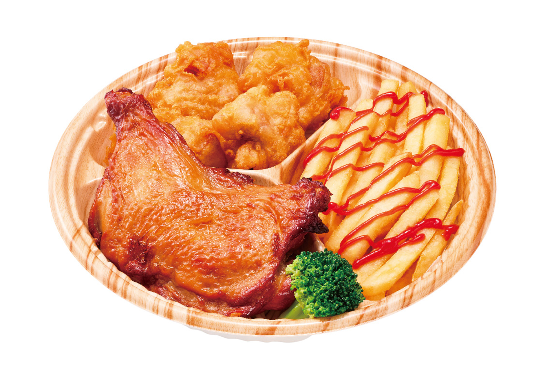 ほっかローストチキントリオ（1180円）