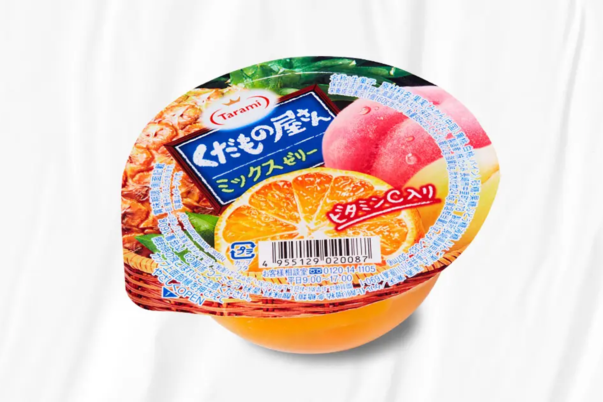 たらみ「くだもの屋さんミックスゼリー」