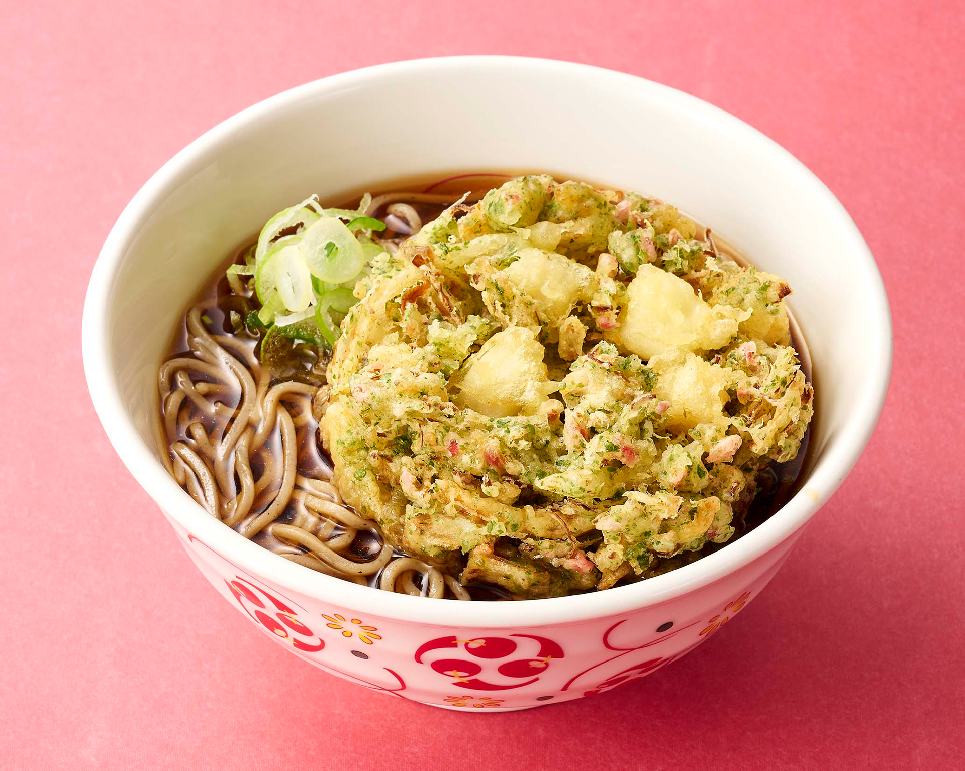 お好み焼き風！かき揚げそば