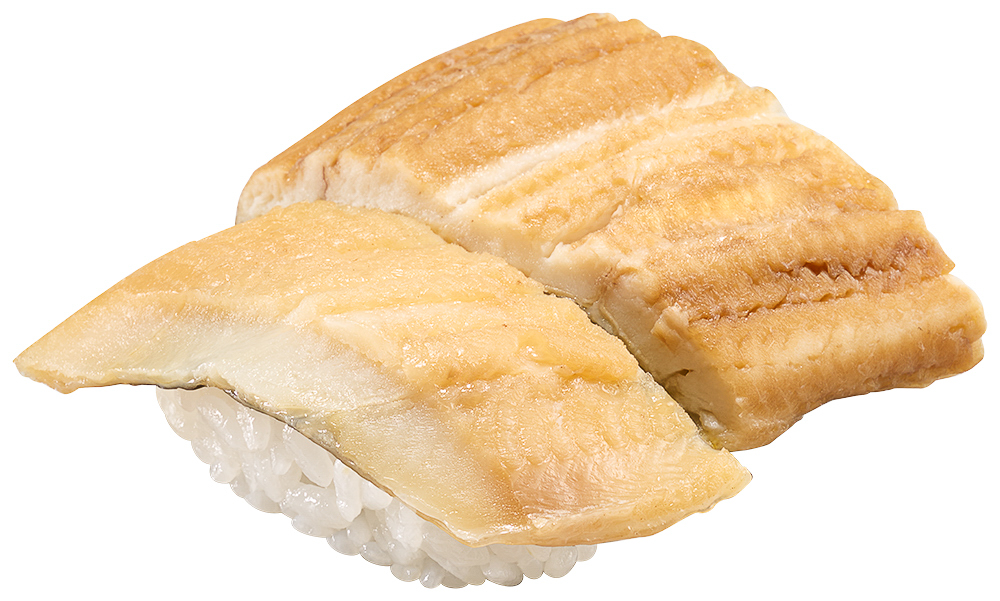「上穴子＋煮穴子」（180円～）