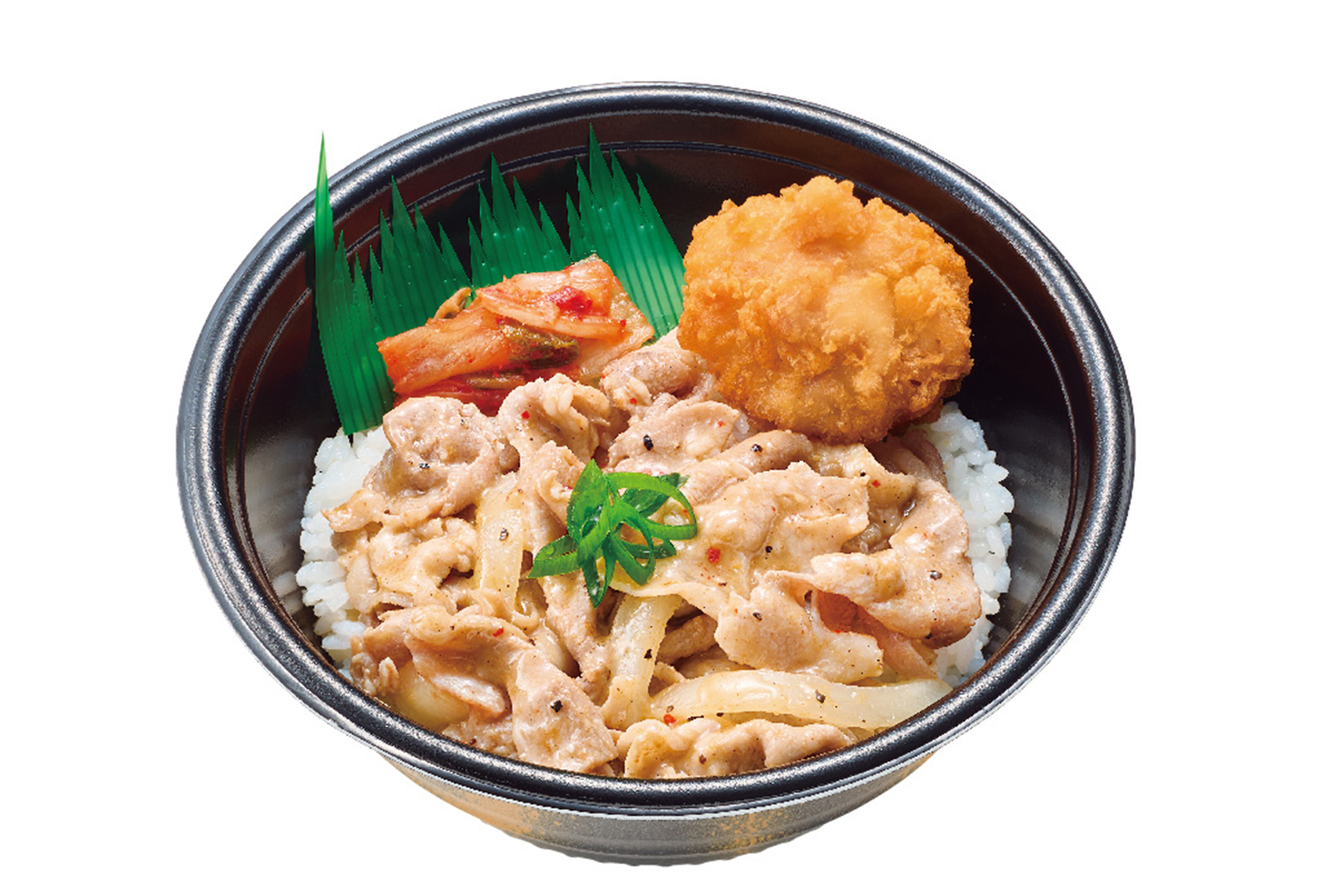 「ねぎ塩豚丼」（640円）